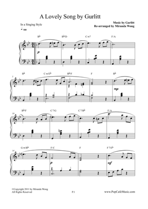 A Lovely Song (Op.172, No.1) - Wedding Piano Music