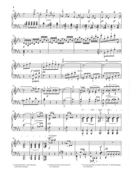 Piano Sonata No. 18 in E Flat Major Op. 31