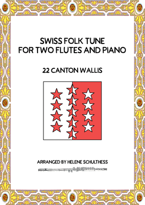 Swiss Folk Dance for two flutes and piano – 22 Canton Wallis – Ländler