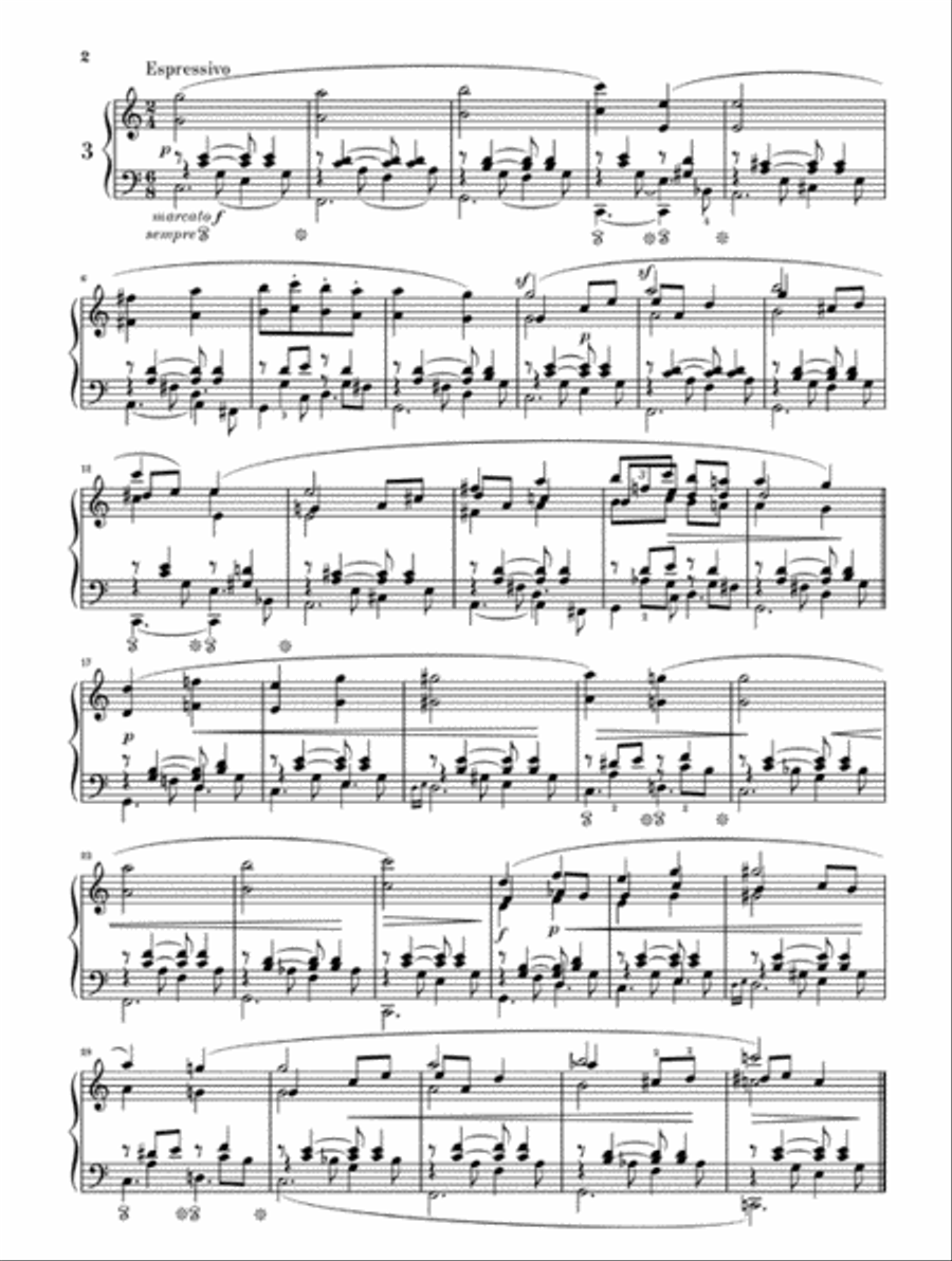Impromptus, Op. 5 (Versions 1833 and 1850) Piano Solo scores gallery preview page 3