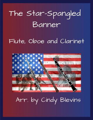 The Star-Spangled Banner, Flute, Oboe and Clarinet