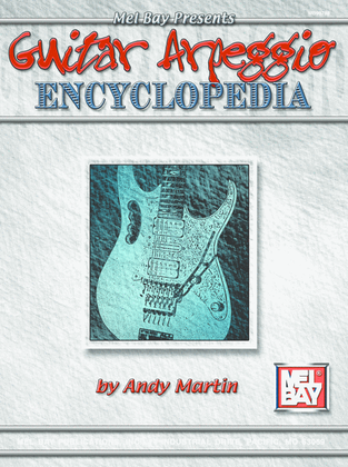 Book cover for Guitar Arpeggio Encyclopedia
