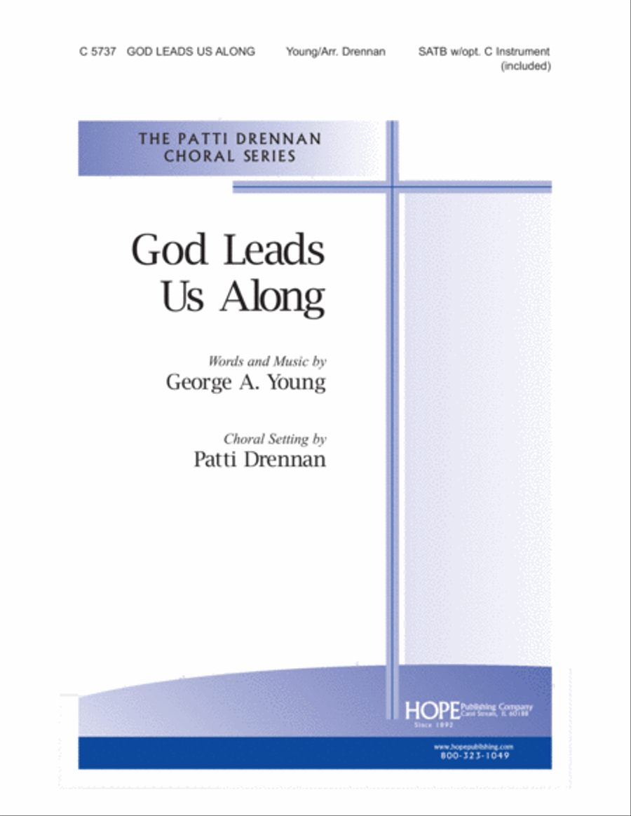 God Leads Us Along God Leads Us Along 4-Part scores gallery preview page 1