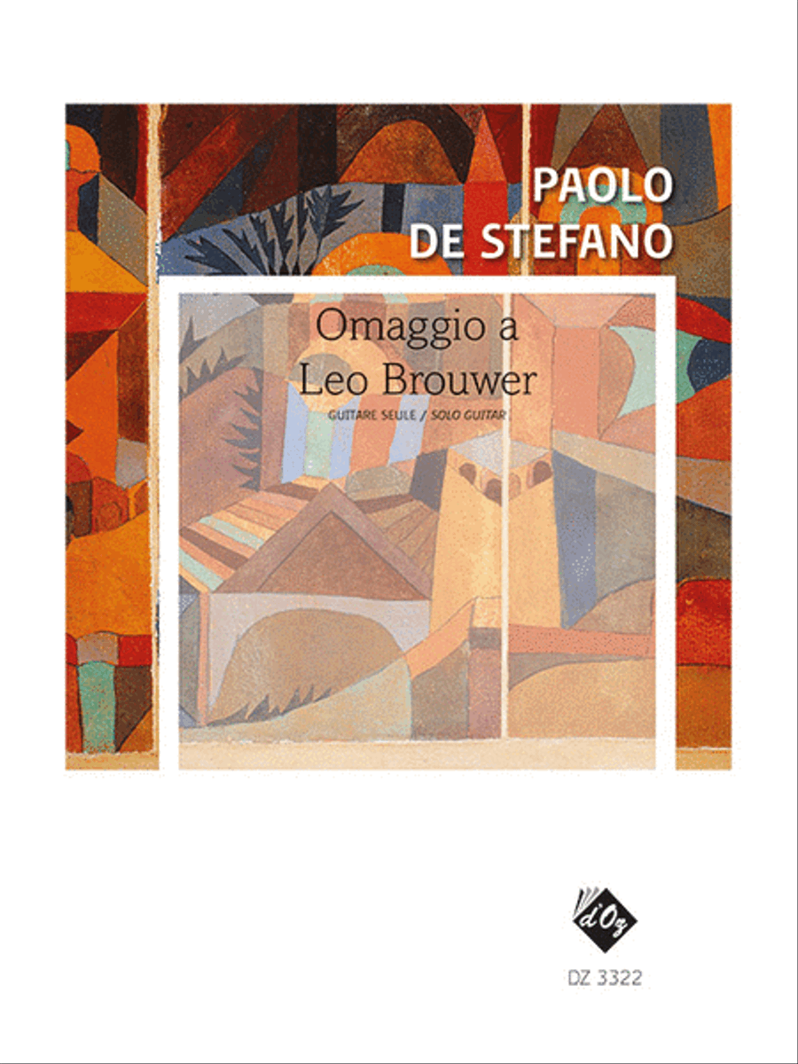Omaggio a Leo Brouwer Classical Guitar scores gallery preview page 1