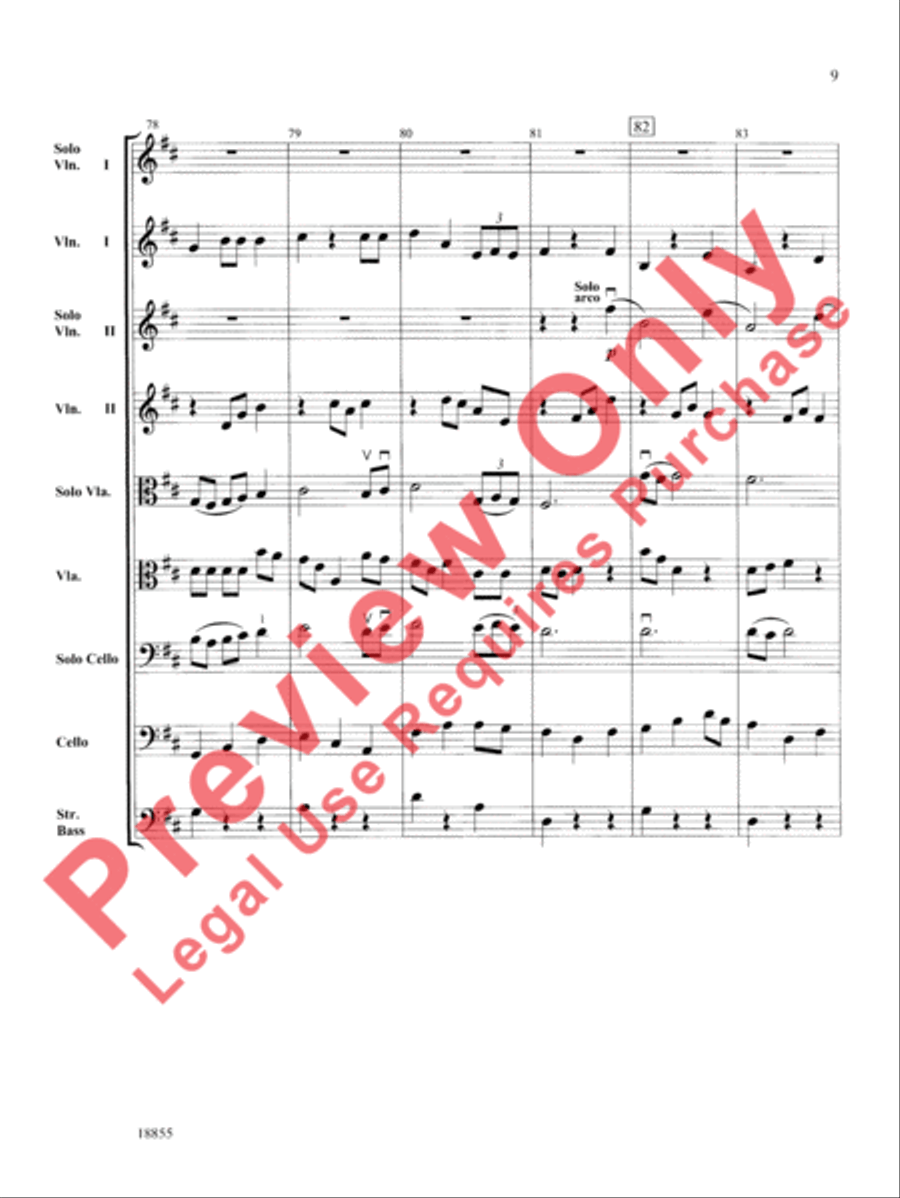 Sheebeg and Sheemore String Orchestra scores gallery preview page 10