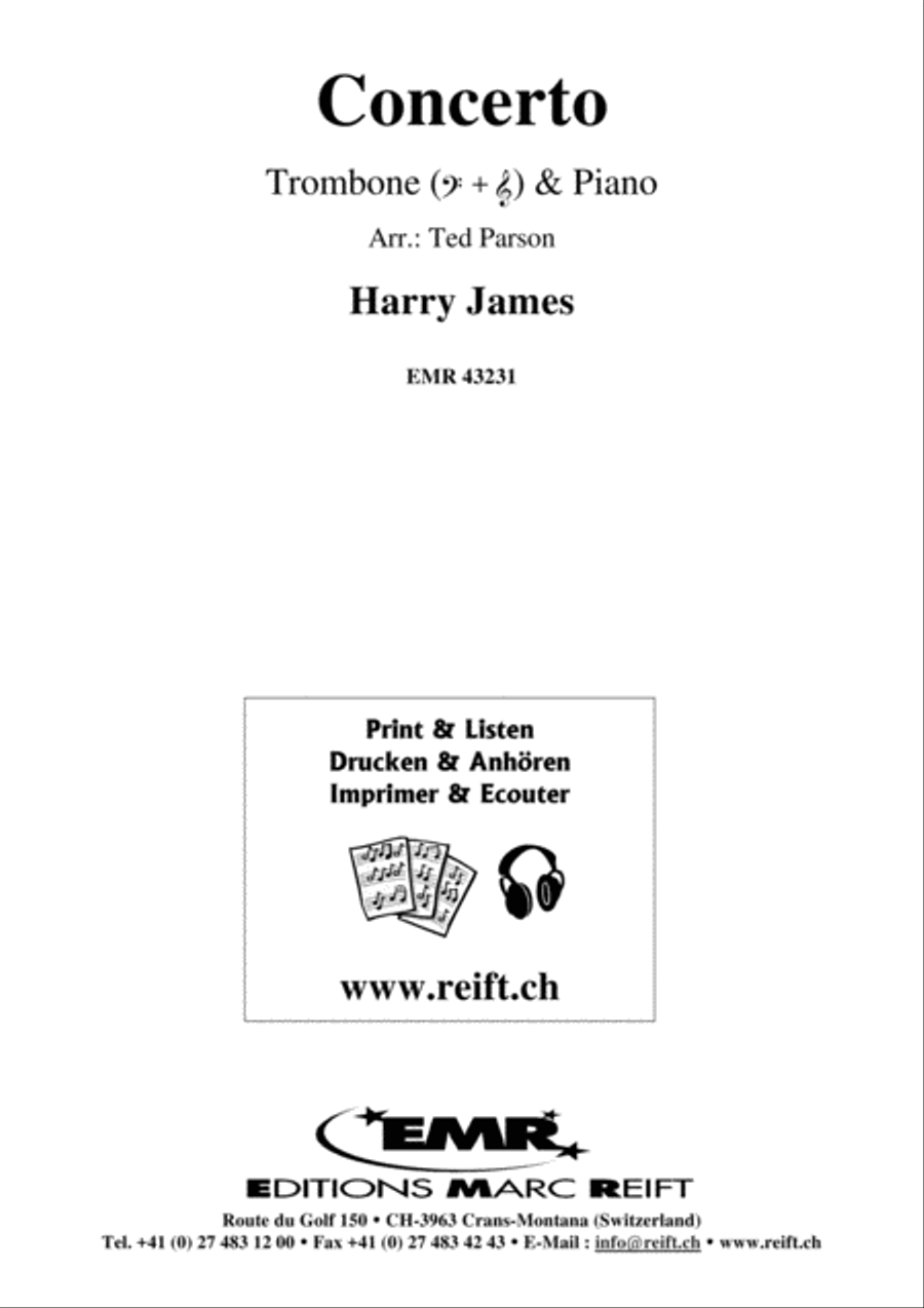 Concerto Piano Accompaniment scores gallery preview page 1