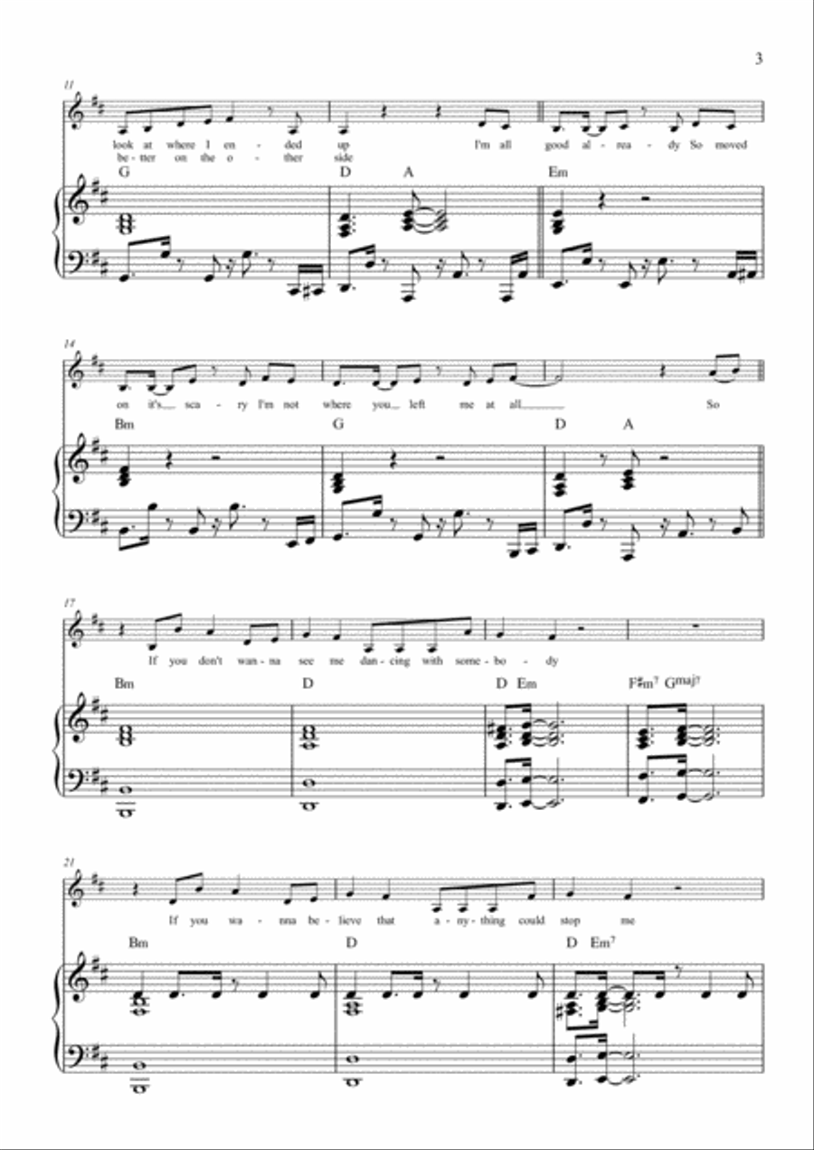 Don't Start Now Voice scores gallery preview page 3