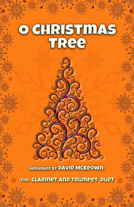 O Christmas Tree, (O Tannenbaum), Jazz style, for Clarinet and Trumpet Duet