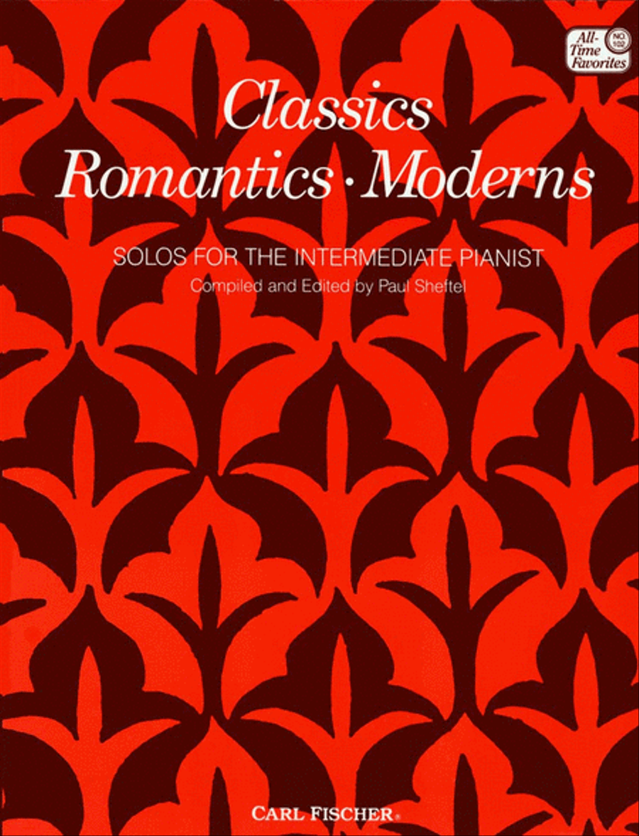 Classics, Romantics, Moderns Piano Solo scores gallery preview page 1