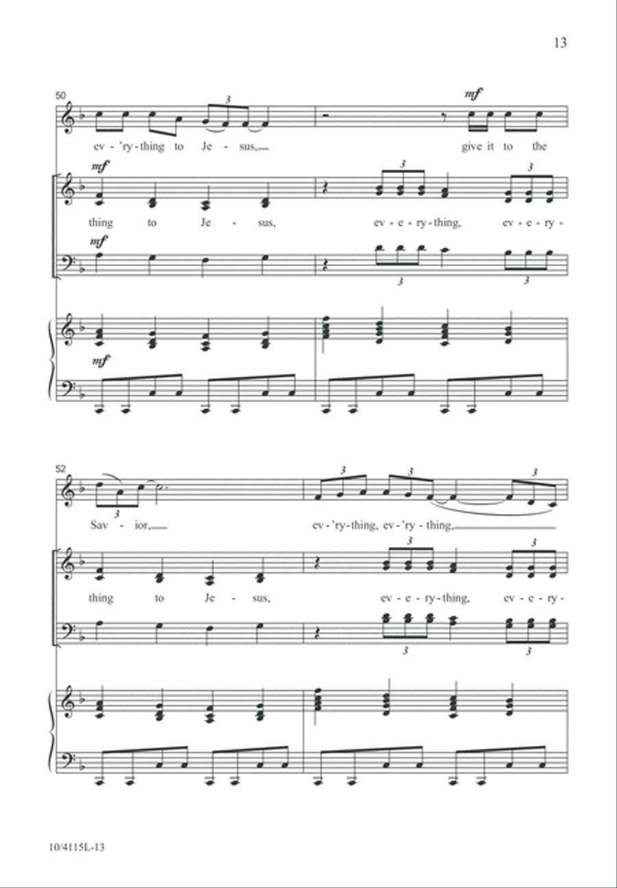 What a Friend 4-Part scores gallery preview page 14