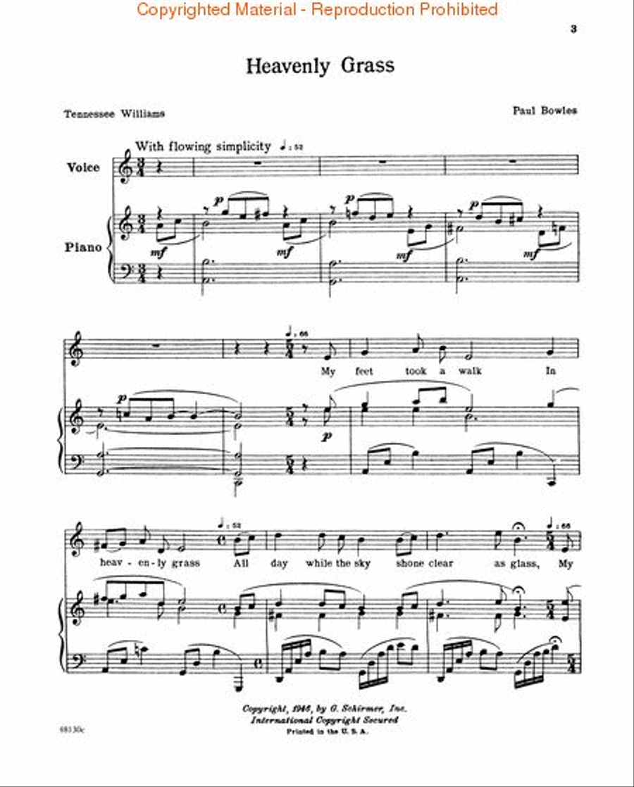 Blue Mountain Ballads Voice scores gallery preview page 2