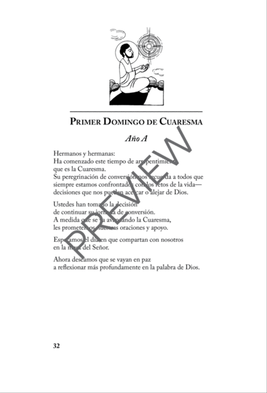 Les Enviamos: Para despedir a los Catecumenos Sacred scores gallery preview page 18