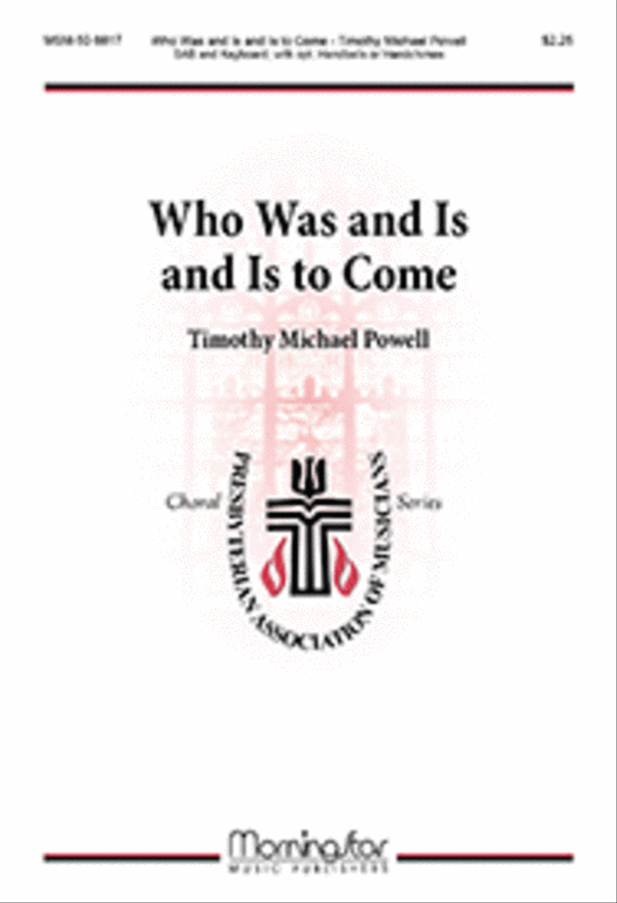 Who Was and Is and Is to Come 3-Part scores gallery preview page 1