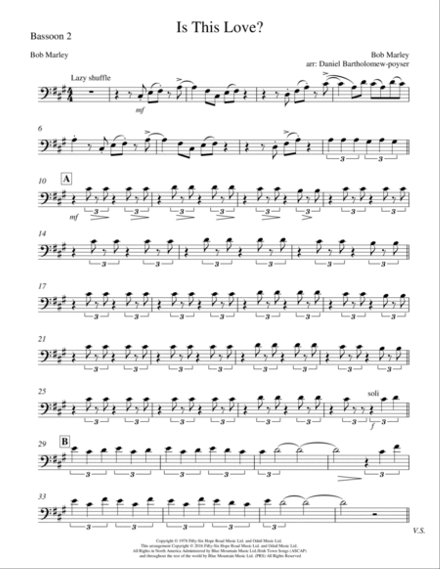 Is This Love Full Orchestra scores gallery preview page 6