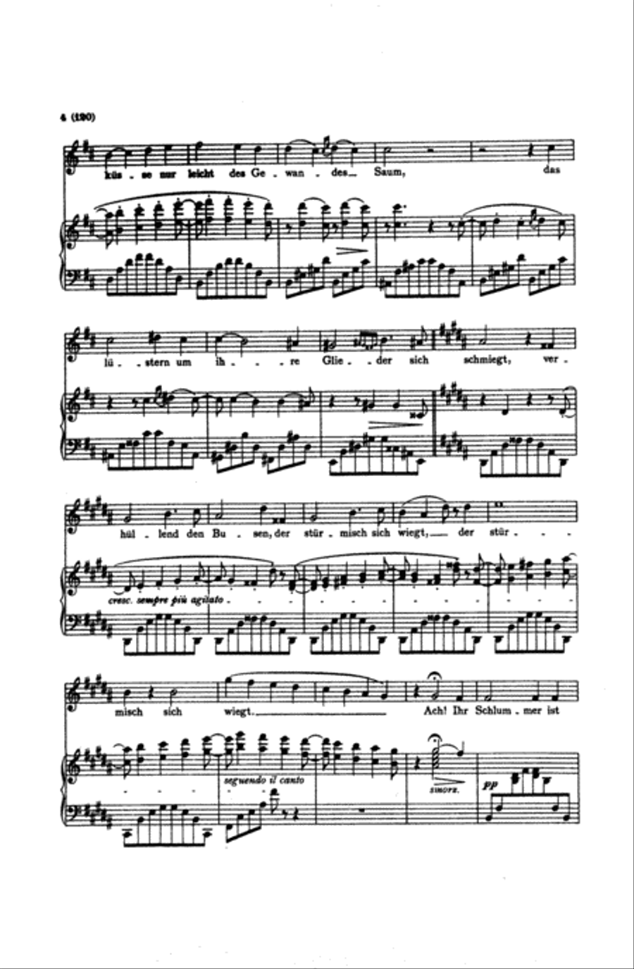 Liszt: Songs, Volume II, Nos. 14-25 (Italian or German) Voice scores gallery preview page 3