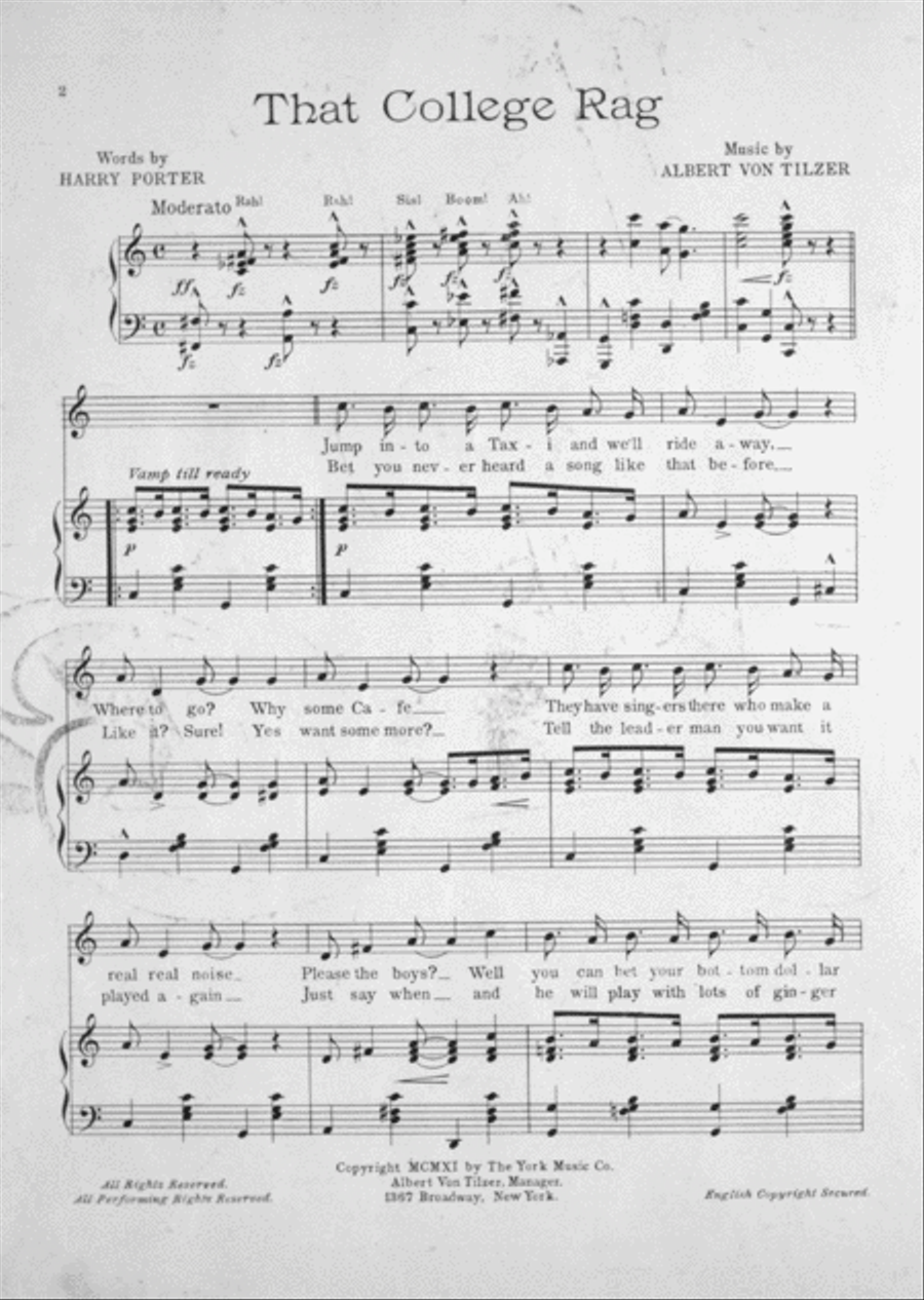 That College Rag Voice scores gallery preview page 2