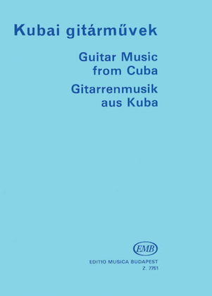 Book cover for Guitar Music from Cuba