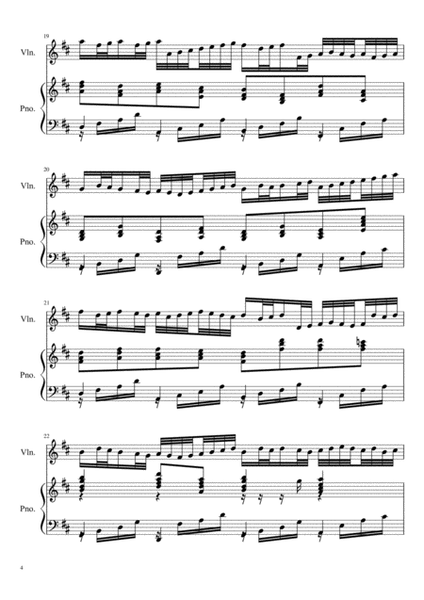 Canon In D for Violin and Piano image number null