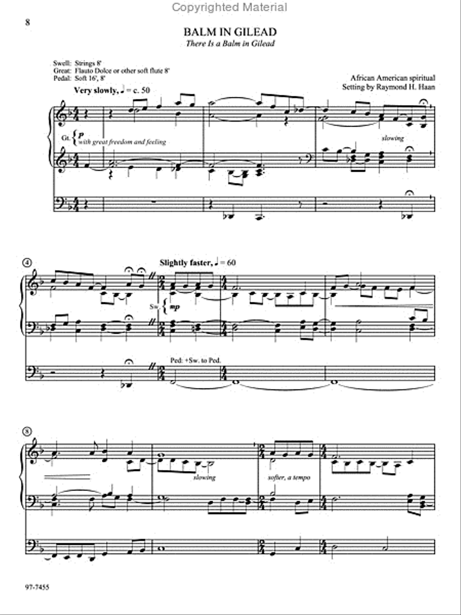 Hymn Prelude Library: Lutheran Service Book, Vol. 2 (BC) Organ scores gallery preview page 3
