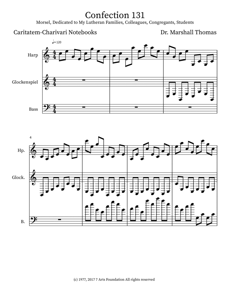 Confection 131 Confection 131 Double Bass scores gallery preview page 1