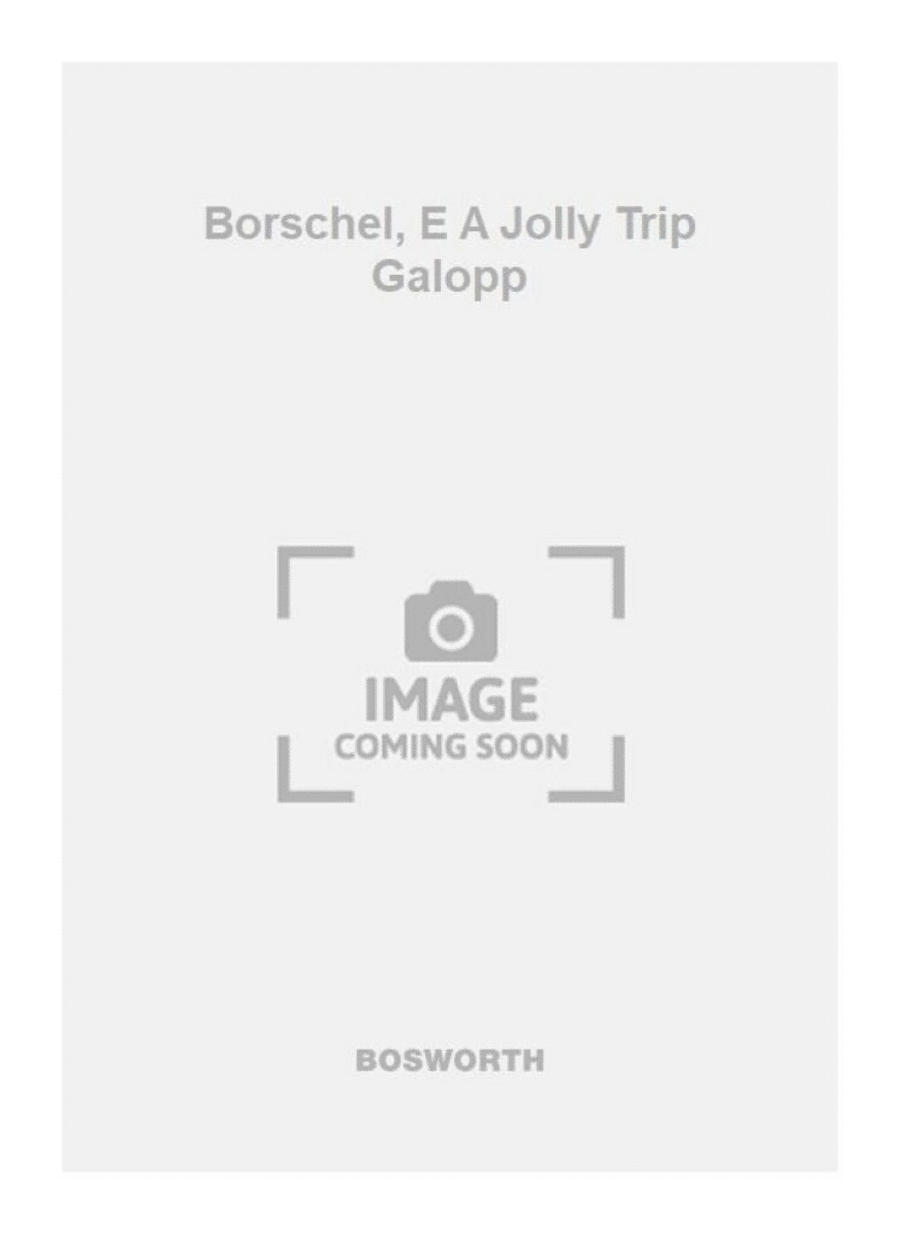 Borschel, E A Jolly Trip Galopp Orchestra scores gallery preview page 1