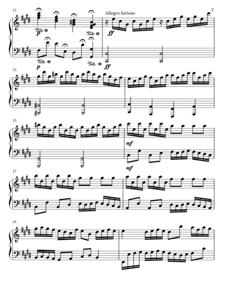 Prelude in C# Minor, 'The Great'