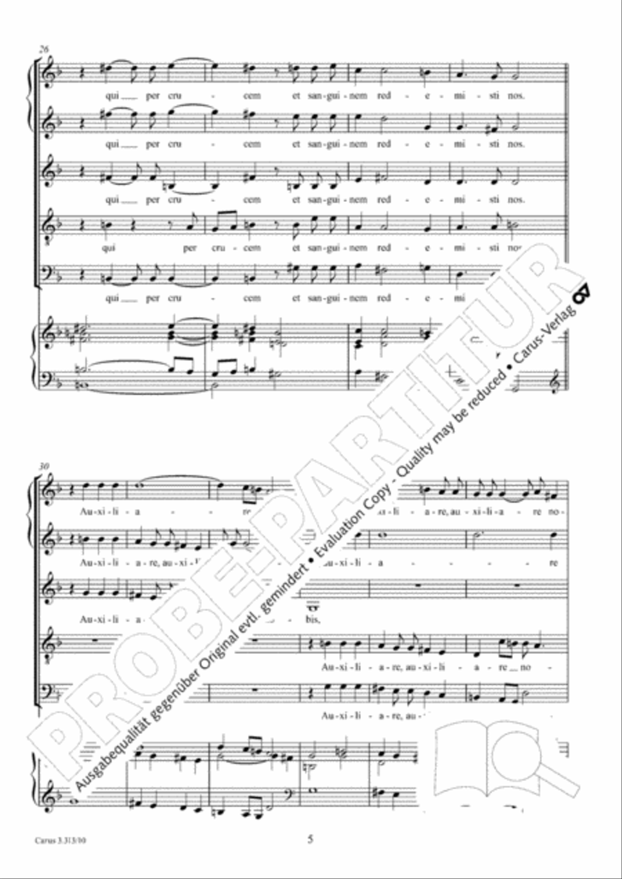 Salvator mundi SSATB scores gallery preview page 6