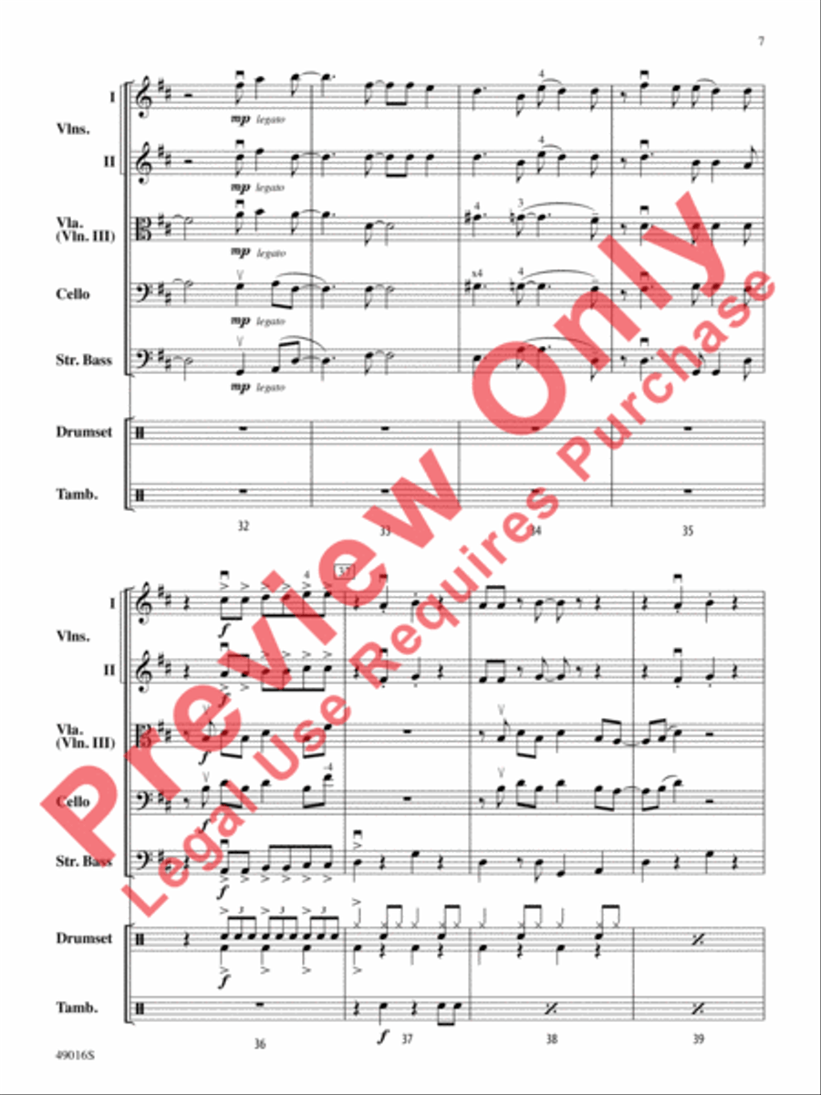It's All Right String Orchestra scores gallery preview page 8
