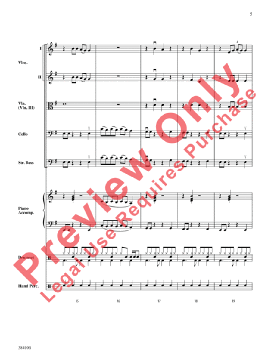 Any Way You Want It String Orchestra scores gallery preview page 6