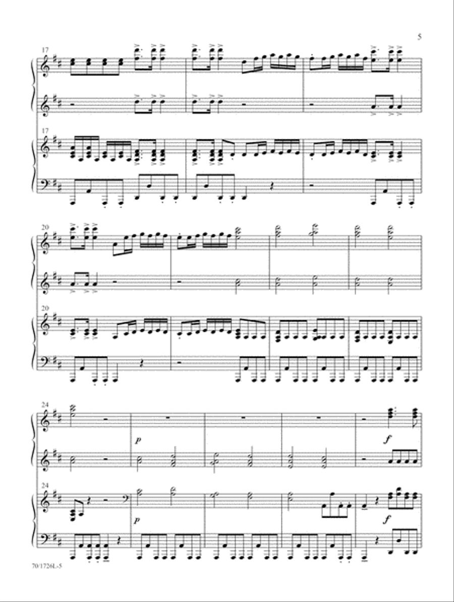 Christmas with the Classics Piano Duet scores gallery preview page 5