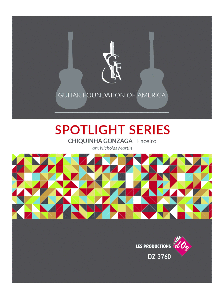 GFA Spotlight Series, Faceiro Classical Guitar scores gallery preview page 1