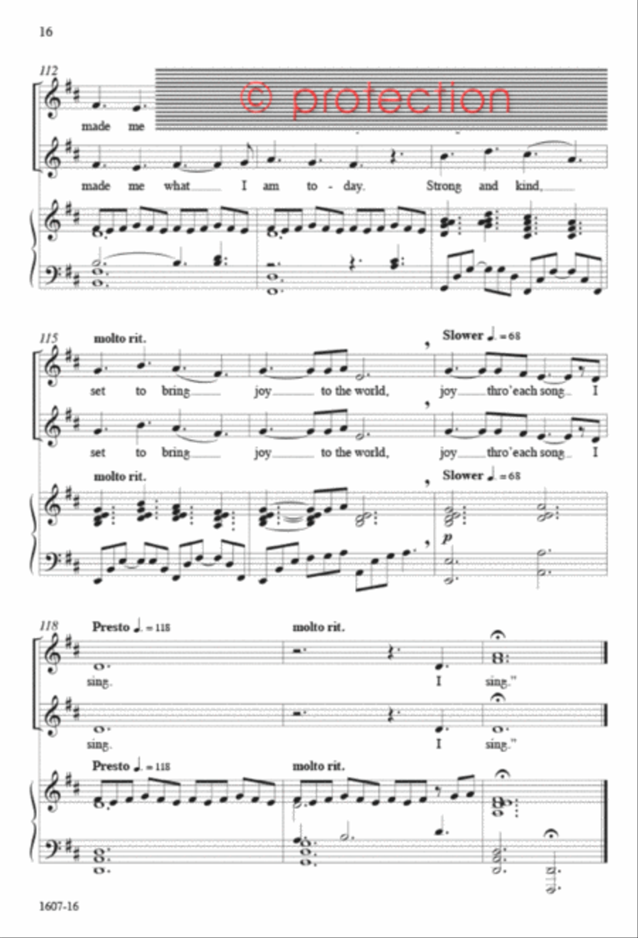 The Seedling - SA Octavo SA scores gallery preview page 15