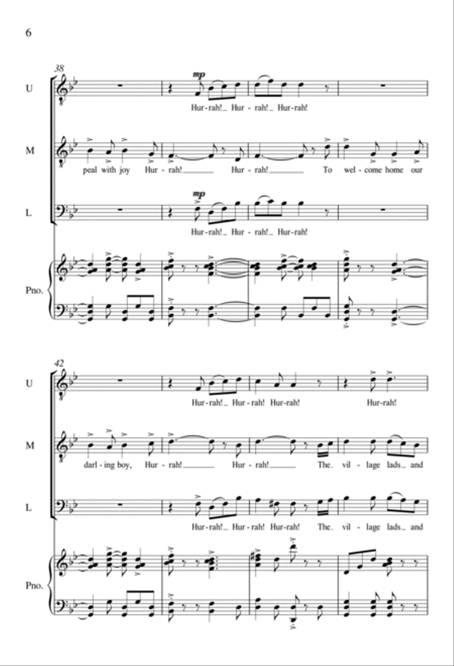 Johnny Comes Marching TTB scores gallery preview page 5
