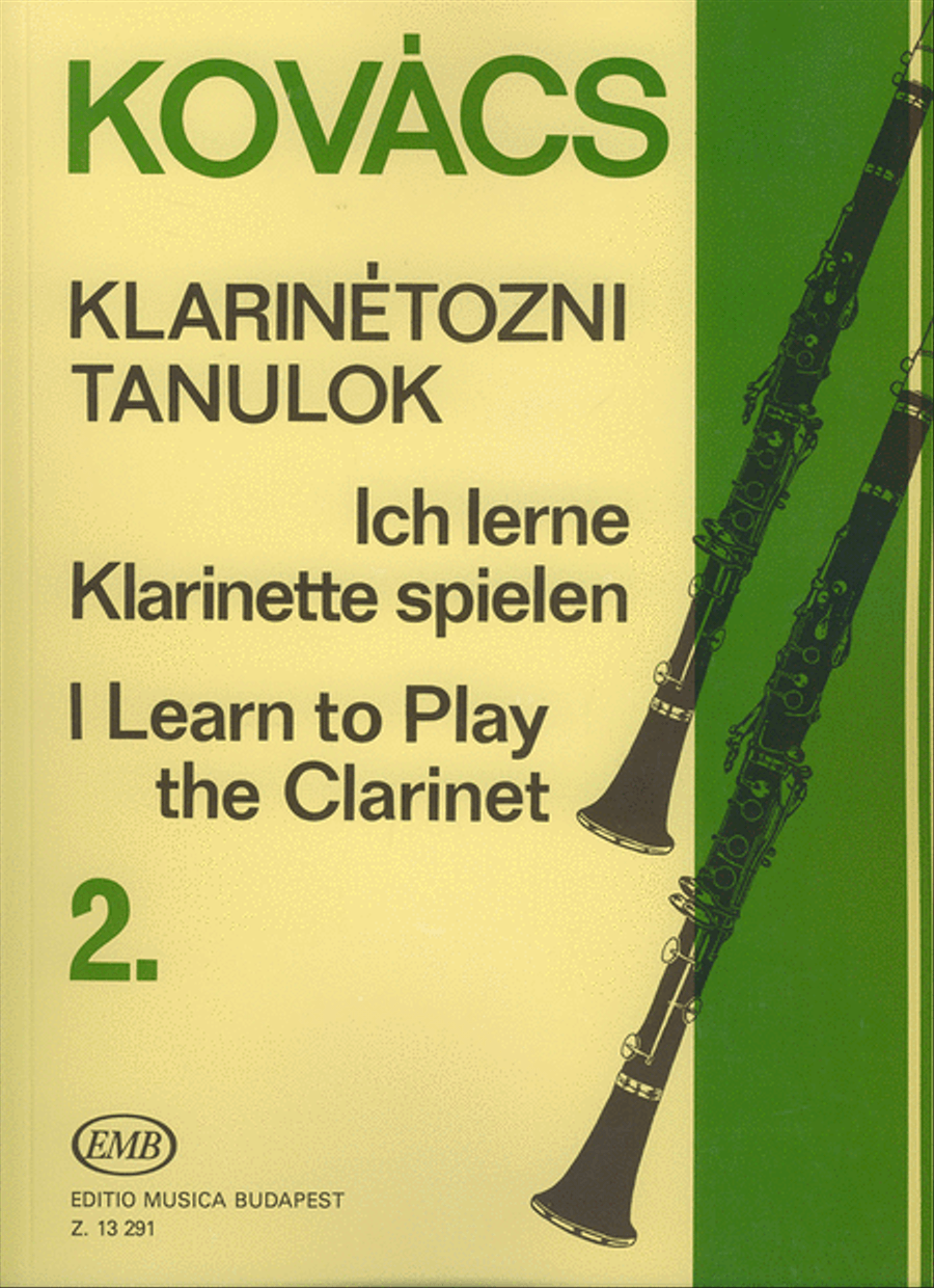 Ich lerne Klarinette spielen 2 Clarinet Solo scores gallery preview page 1