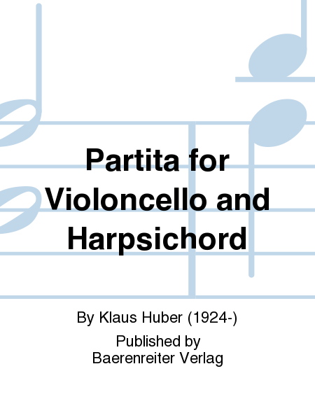 Partita fur Violoncello und Cembalo (1954)