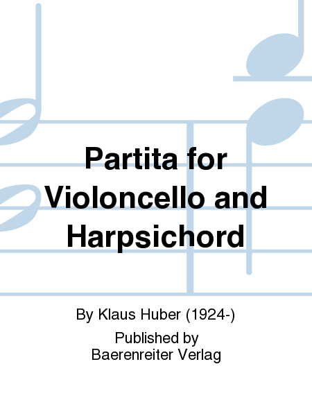 Partita for Violoncello and Harpsichord