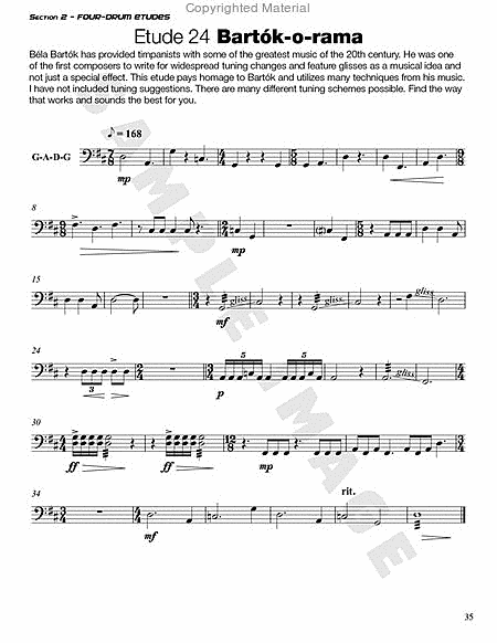 Pedal to the Kettle Percussion - Sheet Music