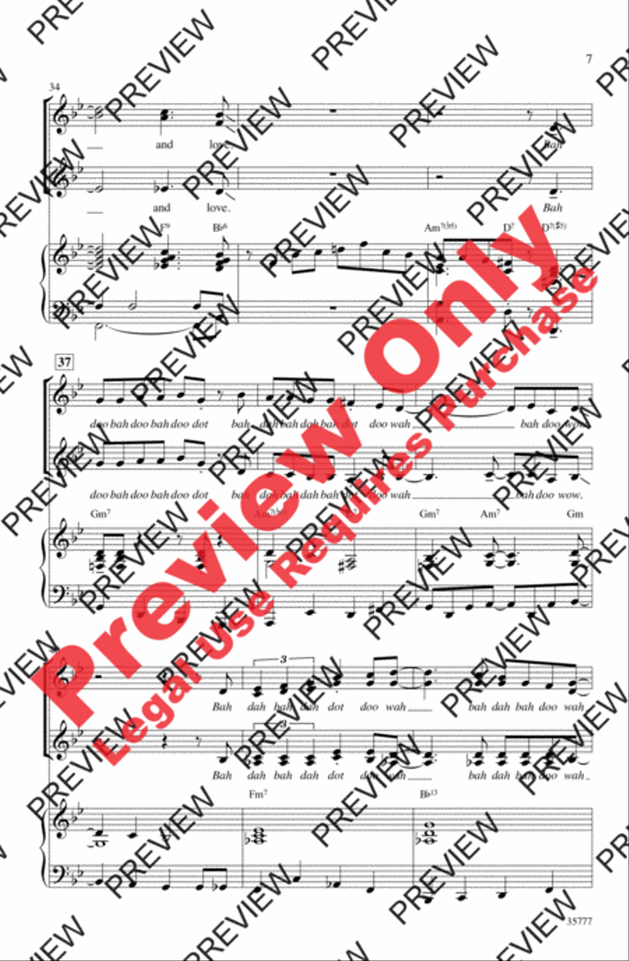 You'd Be So Nice to Come Home To Women's Choir scores gallery preview page 6