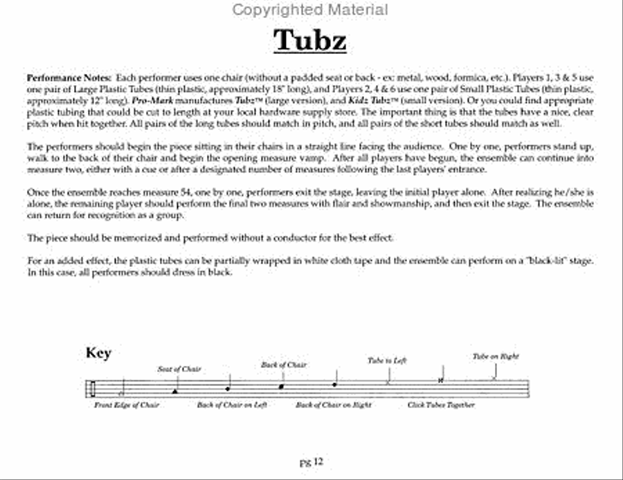 Noveltysicles - 8 Novelty Ensembles for 6 Young Percussionists Percussion Ensemble scores gallery preview page 4