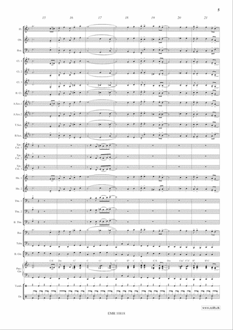 Freedom Concert Band scores gallery preview page 6