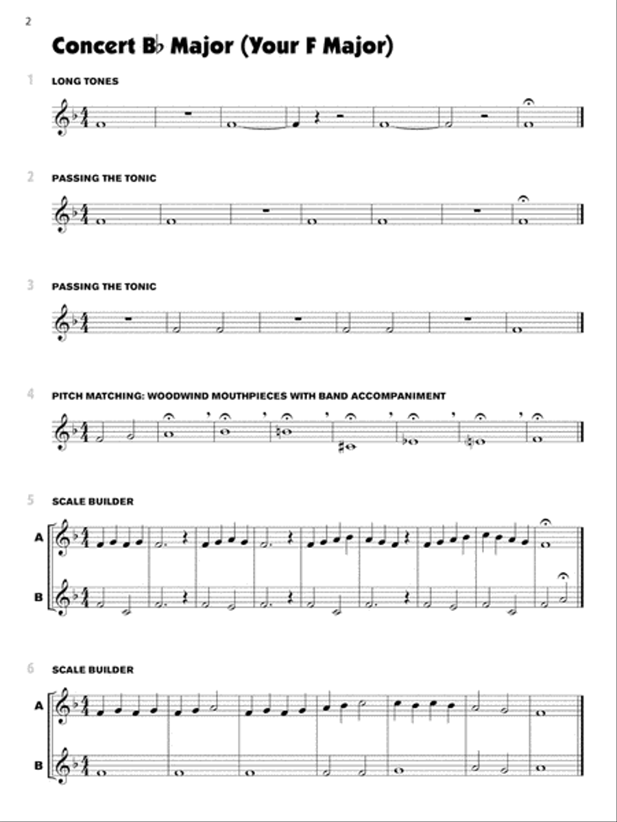 Sound Innovations for Concert Band -- Ensemble Development for Young Concert Band Concert Band Methods scores gallery preview page 3