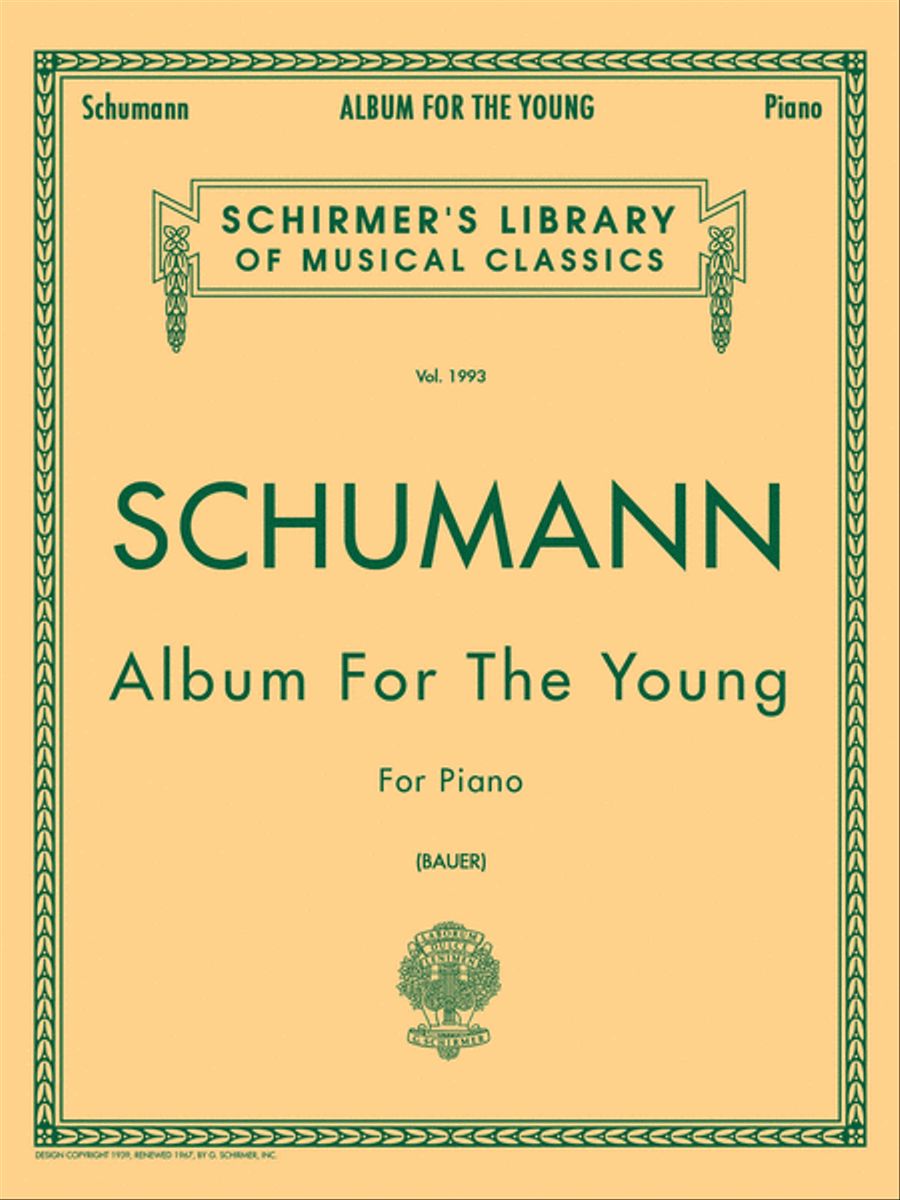 Album for the Young, Op. 68 Piano Solo scores gallery preview page 1