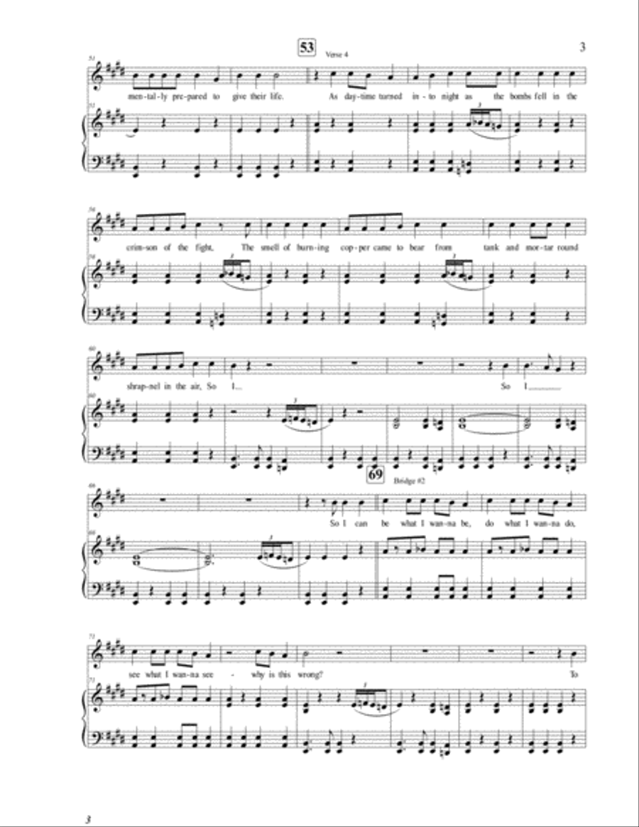 Let Freedom Reign! by Rick Neske and Ken Young 3-Part scores gallery preview page 3