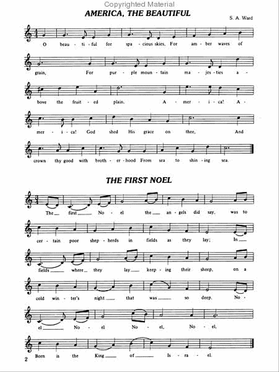 Alfred's Very First Tonechime Arrangements Handbell Choir scores gallery preview page 64