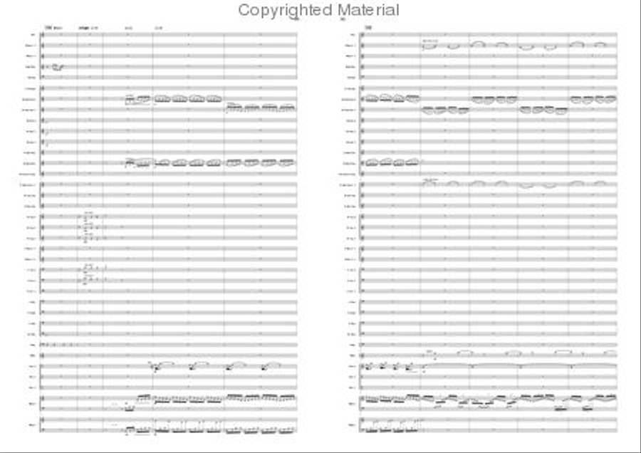 Variations on a Pentatonic Theme Concert Band scores gallery preview page 15