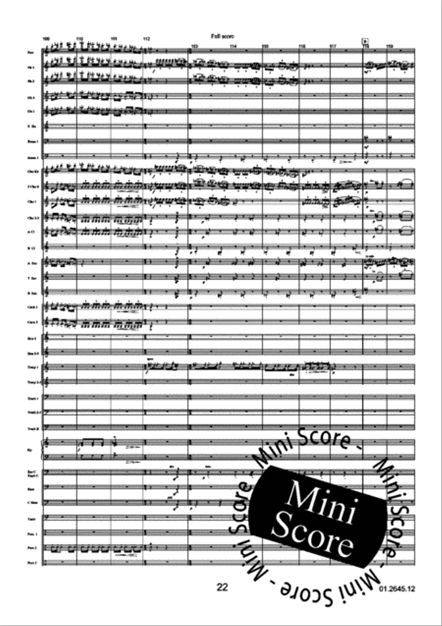 Symphony No. 4 Symphony No. 4 Concert Band scores gallery preview page 26