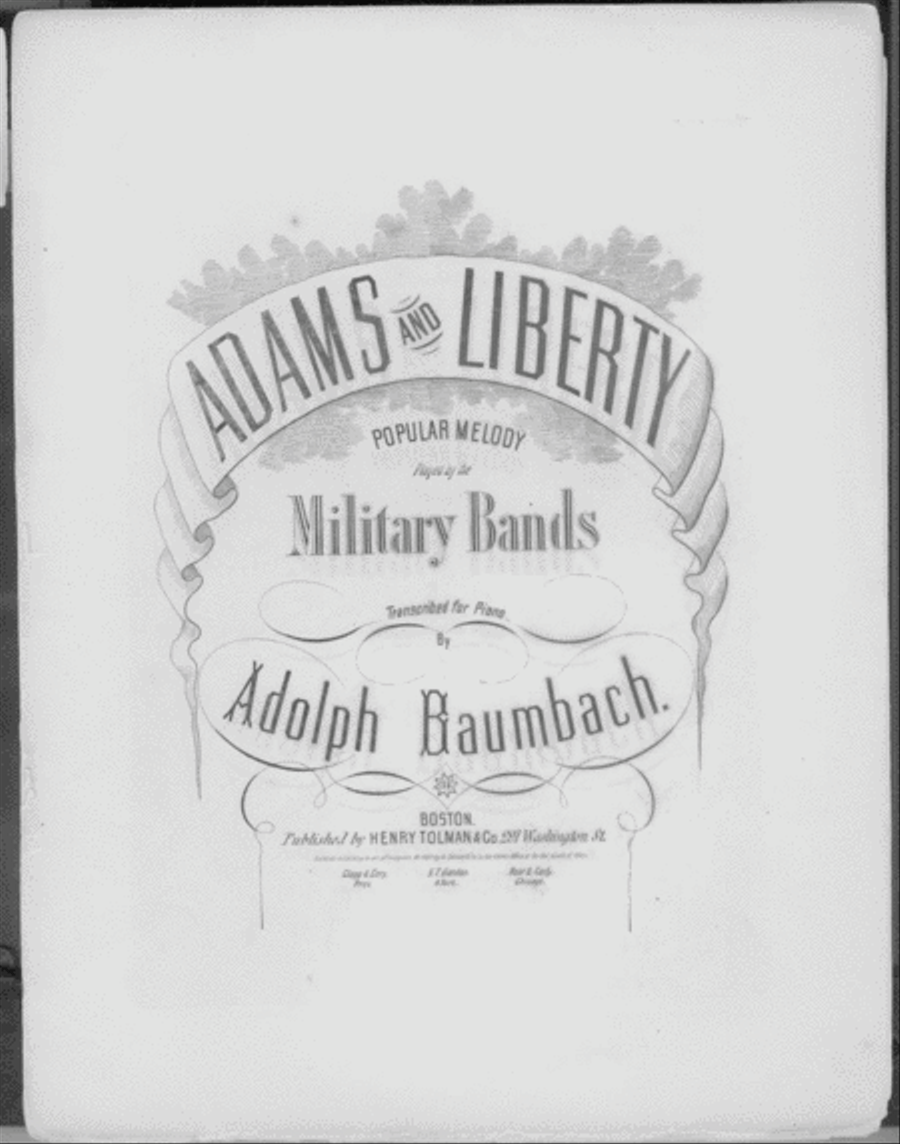 Adams and Liberty. Popular Melod Piano Solo scores gallery preview page 2