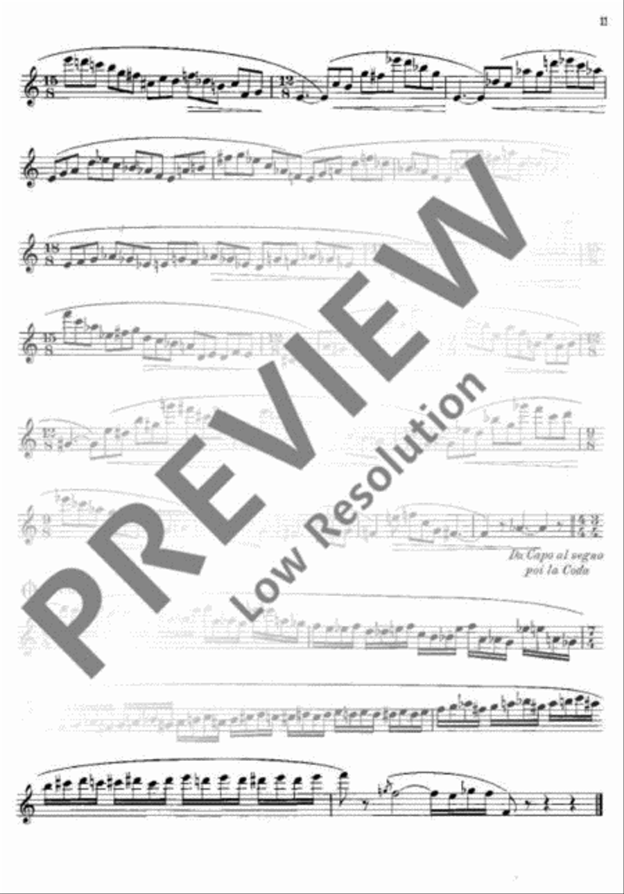 Modern Studies Flute Solo scores gallery preview page 12