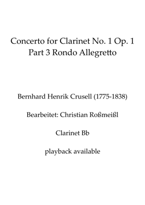 Crusell Concerto for Clarinet No. 1 Op. 1 Part 3 Rondo