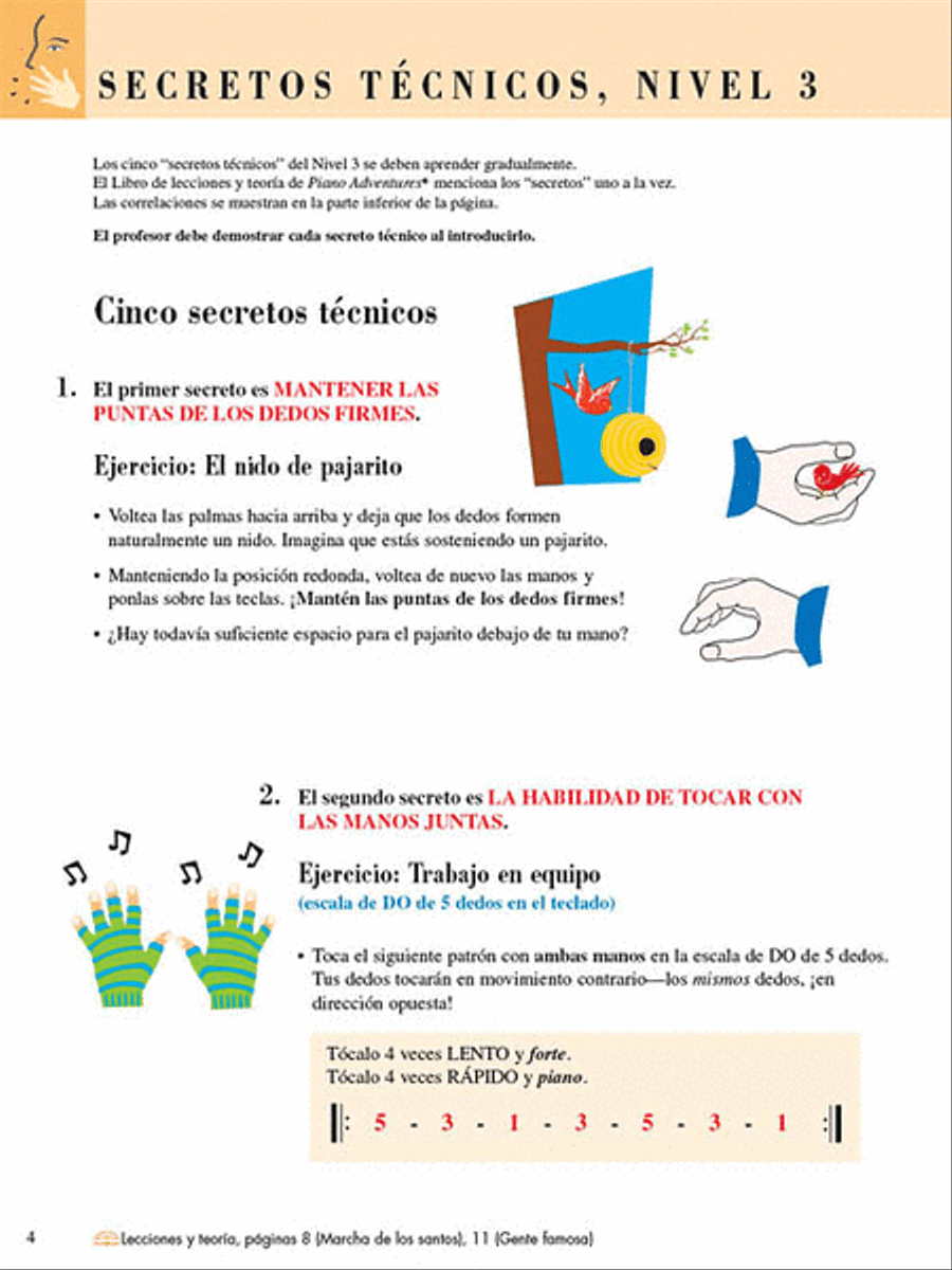 Tecnica E Interpretacion Libro Dos De Dos - Nivel 3 Piano Method scores gallery preview page 2